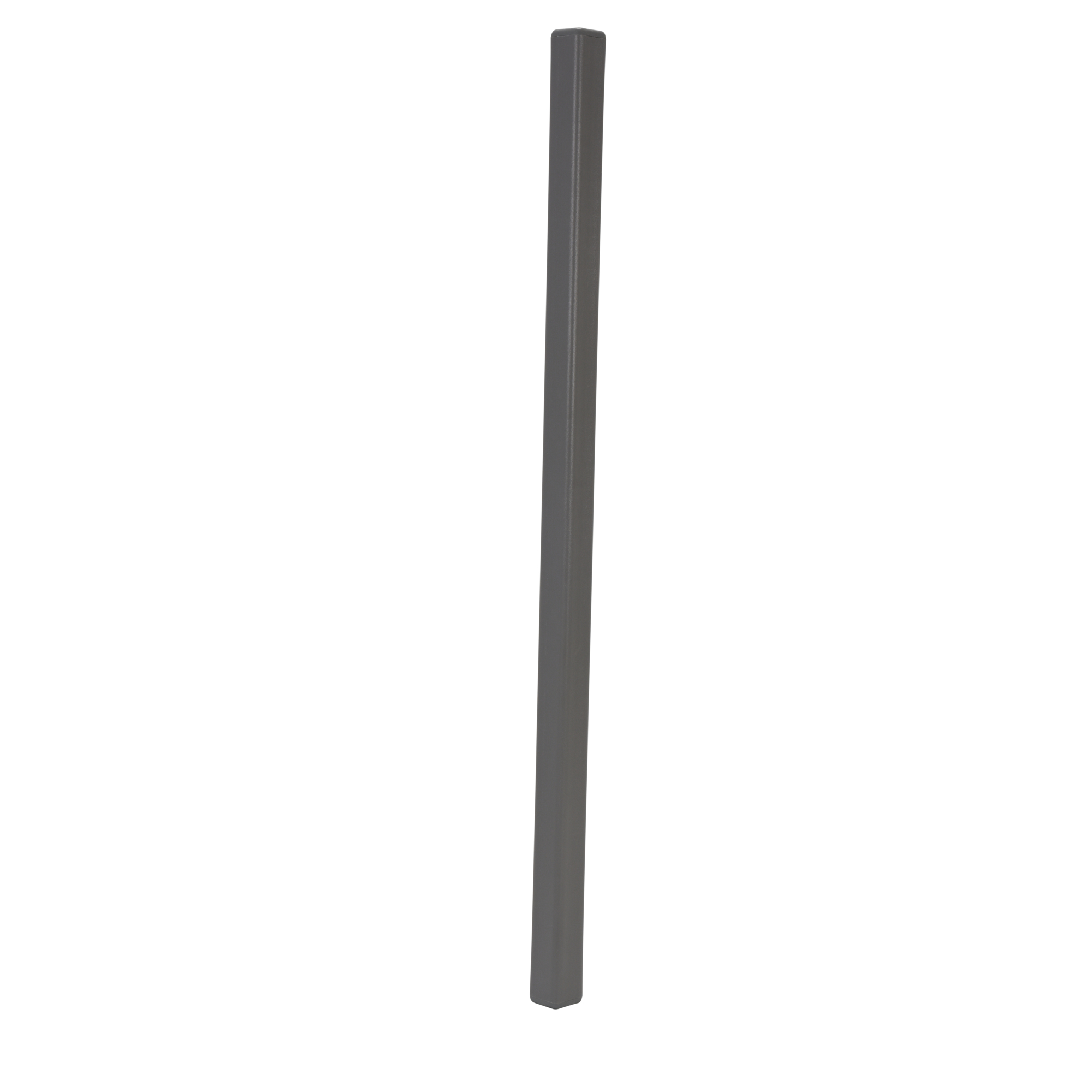 Vestil PVC Plastic Corner Protector with Aluminum Insert 2 In. x 2 In. x 48 In. 90 Degree Gray